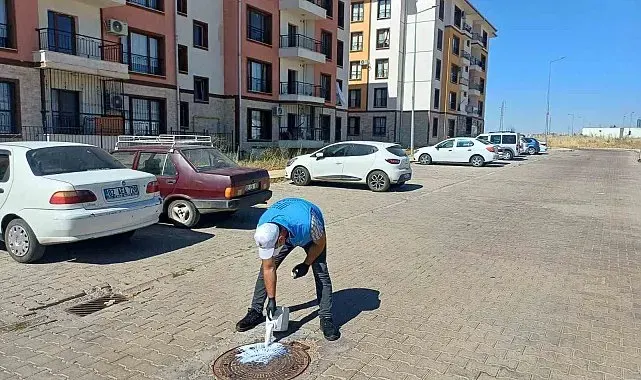 TOKİ'lerde koruyucu larva mücadelesi