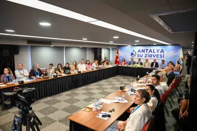 Antalya Su Zirvesi Öncesi Kritik Toplantı: Kentsel ve Sanayi Sektörü Su Yönetimi Masaya Yatırıldı