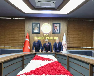 Bingöl'de Turgut Özal Ortaokulu'na 27 Milyon TL'lik Kapalı Spor Salonu Yapılıyor