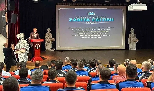 Sincan Belediyesi'nden zabıta personeline mesleki gelişim eğitimi