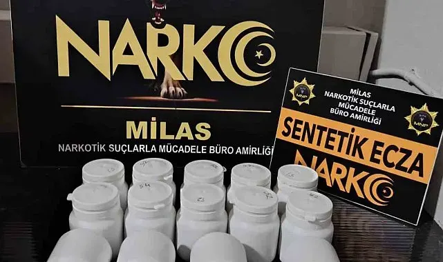 Milas'ta uyuşturucu operasyonu