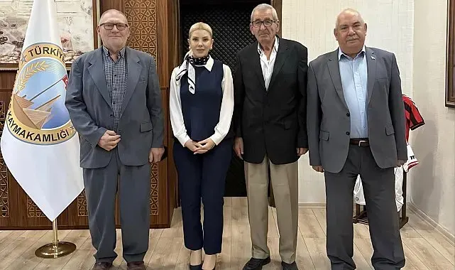 Kıbrıs gazilerinden Kaymakam Yıldırım'a anlamlı ziyaret