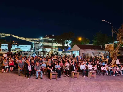 Arguvan’da Gezici Sinema Tırı ile Unutulmaz Açık Hava Sineması Keyfi