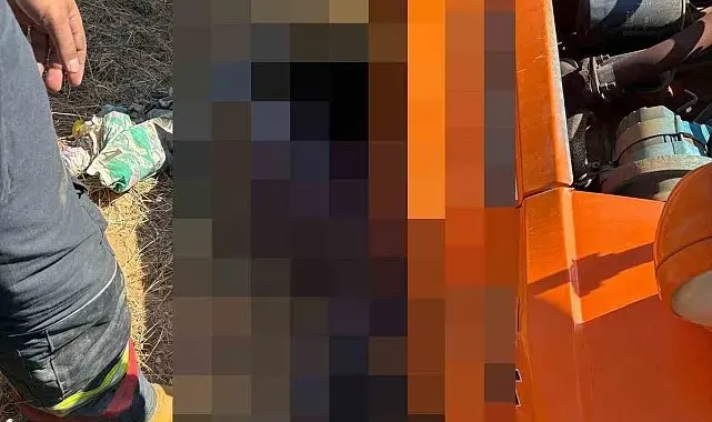 Karacasu'da traktör devrildi: 1 ölü