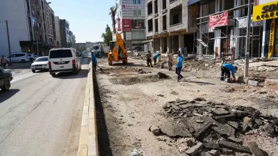 Adıyaman Zey Caddesi'nde Altyapı Bitti, Asfalt Serimi Başladı