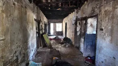 Elazığ'da Cinayete Kurban Giden Yaşlı Çiftin Yanan Evi İlk Kez Görüntülendi