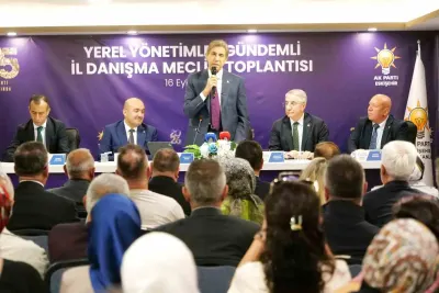 AK Parti Eskişehir İl Başkanlığı’nda Yerel Yönetimler Gündemli Toplantı Gerçekleştirildi