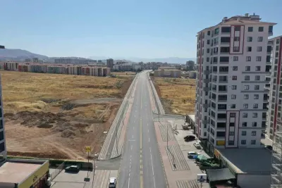 Malatya'da Filistin Caddesi Yenilendi: Genişliği 30 Metreye Çıkarıldı