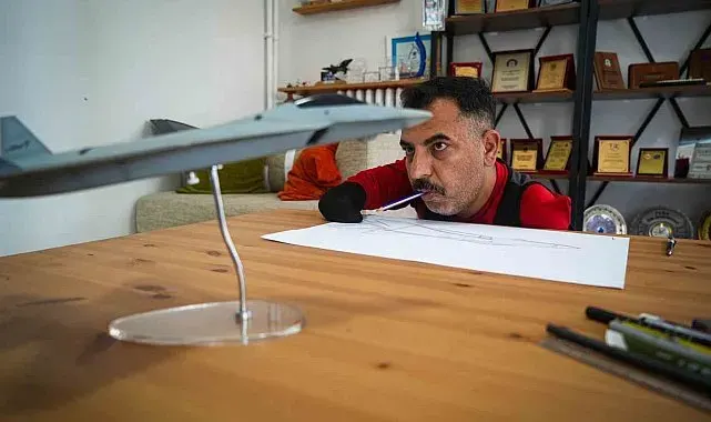 İki kolunu kaybetti, KAAN'ın görsel modelleyicisi oldu
