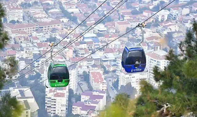 Balçova Teleferik Tesisleri'nde kapsamlı bakım ve yenileme çalışması