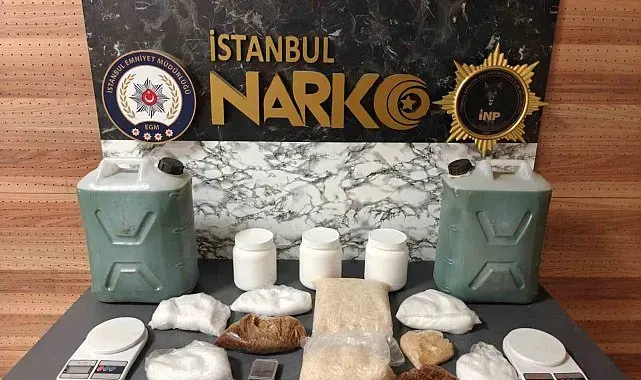 İstanbul'da uyuşturucu operasyonu: 49 kilo uyuşturucu ele geçirildi