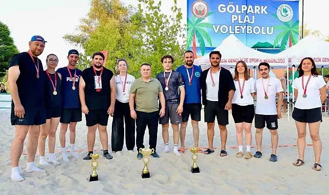 Plaj voleybolunda şampiyonlar belli oldu