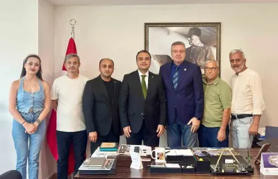 Menteşe Kaymakamı Ali Edip Budan’dan Muğla Büyükşehir Gazeteciler Cemiyeti’ne İade-i Ziyaret