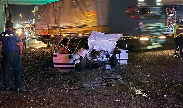 Tofaş, kağıt gibi ezildi: 1 ölü, 3 yaralı