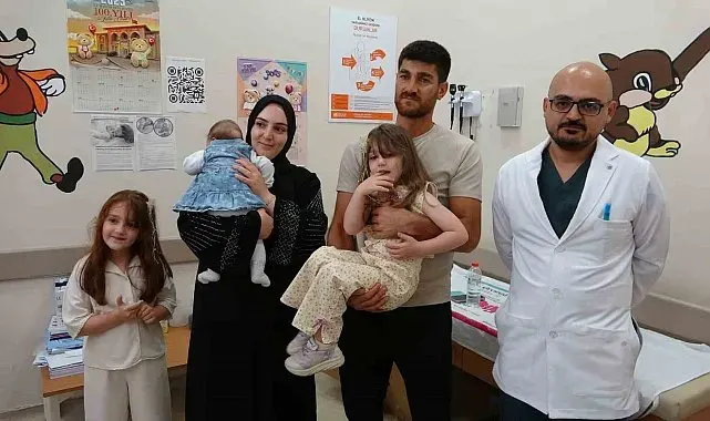 3 yaşındaki Mihrimah saat pili yuttu