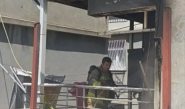 Defne'de ev yangını yaşandı