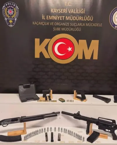 Kayseri'de Silah Ticareti Operasyonu: 1 Gözaltı