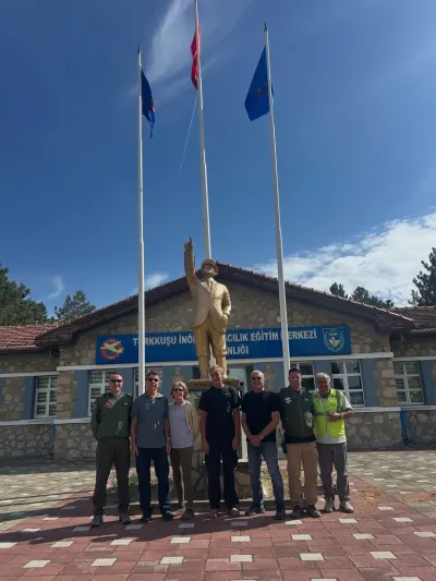 Türk Havacılığının Öncüsü Vecihi Hürkuş'un Torunundan THK'ya Anlamlı Ziyaret