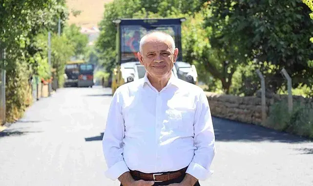 Yahyalı İsmet Mahallesi'nde sıcak asfalt serimi başladı