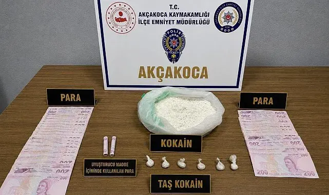 Düzce'de uyuşturucu operasyonu: 1 tutuklama