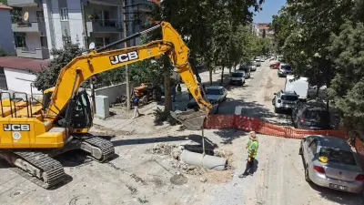 Soma İnönü Mahallesi'ne 20 Milyonluk Yağmursuyu Hattı Yatırımı