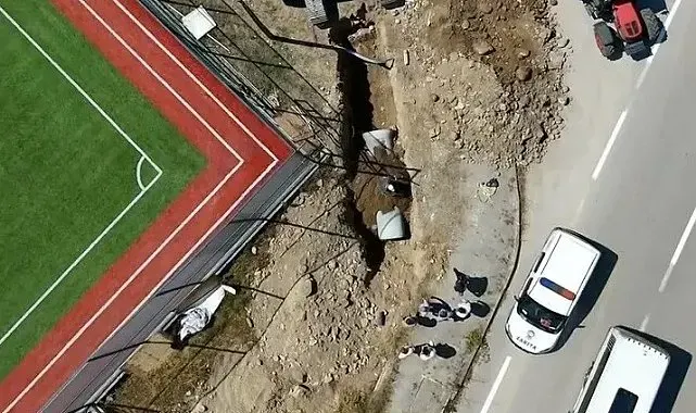 Erfelek'te su baskınlarına kalıcı çözüm için ilk kazma vuruldu