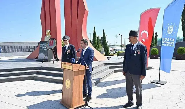 Kıbrıs harekatının yıldönümünde Bursa'da şehitler ve gaziler anıldı