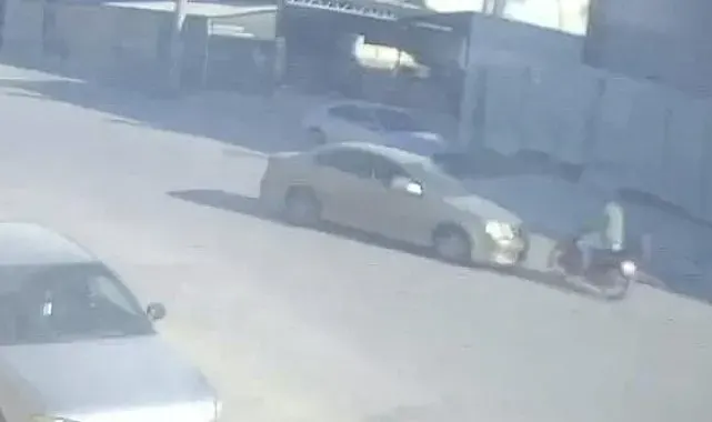 Otomobil ile motosiklet kafa kafaya çarpıştı: 1 yaralı