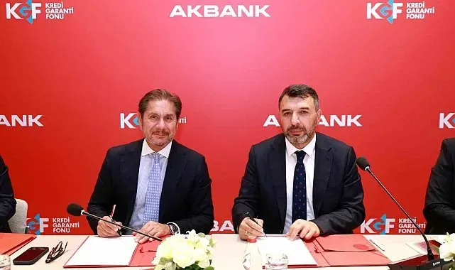 Akbank ve KGF'den KOBİ'lere dijital kredi dönemi
