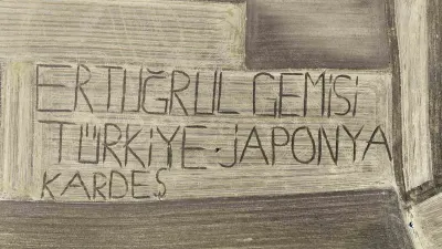 Ertuğrul Fırkateyni’nin 136. Yılında Tarlaya Traktörle Anlamlı Dostluk Mesajı