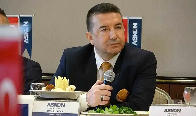 ASKON Antalya Şube Başkanı Kacar: ''Göreve geldiğimiz günden bugünlere kadar üyelerimiz arasında 650 milyon TL'nin üzerinde ticaret hacmi oluşmuştur"