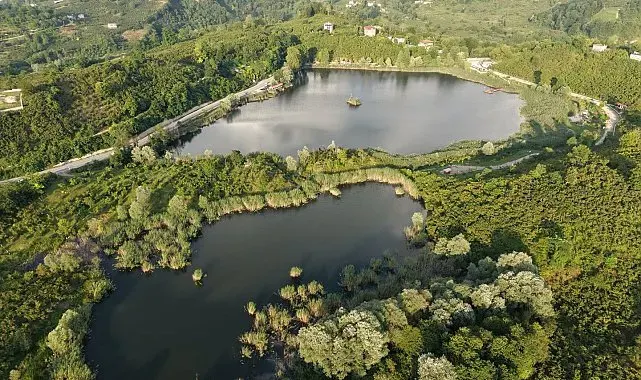 Fatsa'nın doğal güzelliği: Gaga Gölü