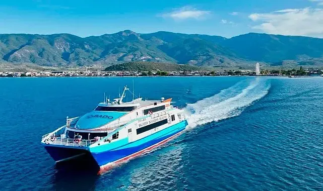 Akçay-Midilli seferleri resmen başladı