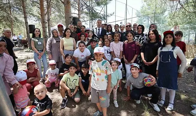 Yetim ve öksüz çocuklar piknikte buluştu
