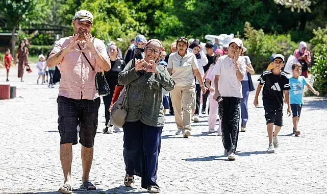 Üç nesil Doğal Yaşam Parkı'nda buluştu