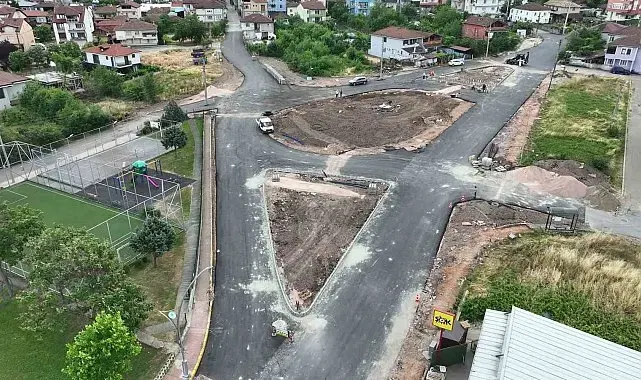 Başiskele'deki kavşak düzenleme projesinde sona gelindi