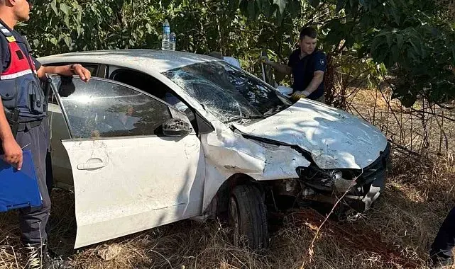 Gönen'de trafik kazası: 1 yaralı