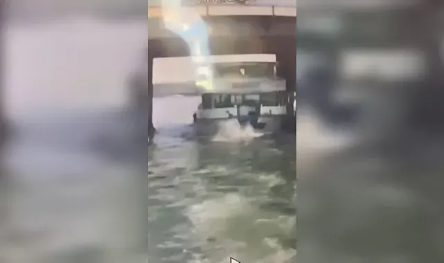 Gemi personelinin hayatını kaybettiği kazanın görüntüleri ortaya çıktı