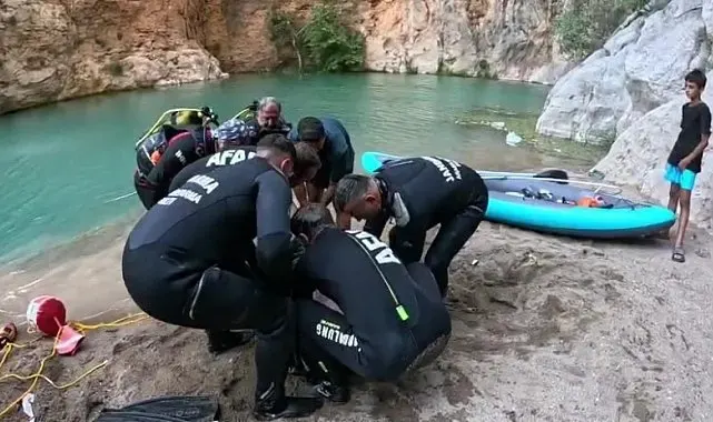 Kapuz Kanyonu'nda serinlemek için girdiği suda hayatını kaybetti