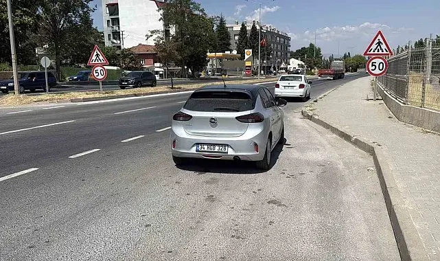 İki aracın çarpıştığı kaza sonrası polise zorluk çıkaran şahsa işlem yapıldı