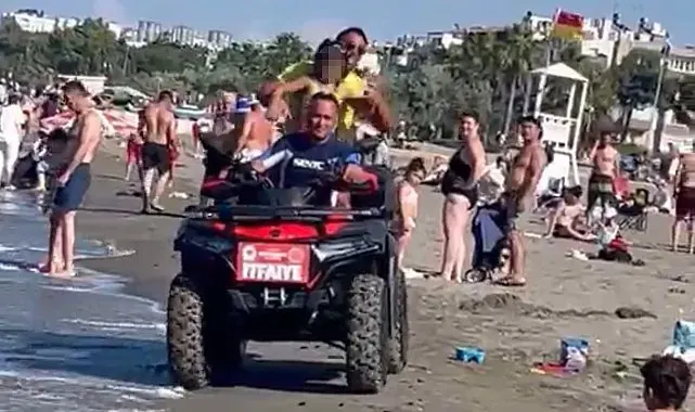 Denizde kaybolduğu zannedilen çocuk karada bulundu