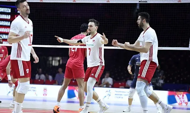A Milli Erkek Voleybol Takımı, tarihinde ilk kez Milletler Ligi'nde çeyrek finalde