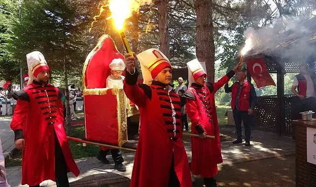 Yozgat'taki sünnet şöleninde 30 çocuk sünnet ettirildi