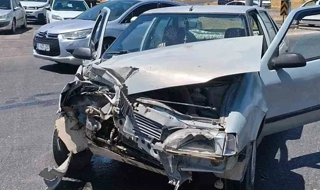 Diyarbakır'da trafik kazası: 1 yaralı