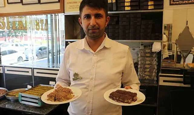 Diyarbakır'ın kavurucu sıcağında serinleten lezzet: Soğuk baklava, yaz aylarında vatandaşların vazgeçilmezi oldu