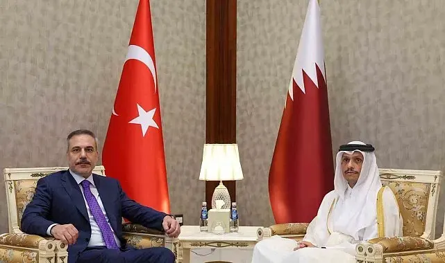 Dışişleri Bakanı Fidan, Katarlı mevkidaşı Al Thani ile görüştü