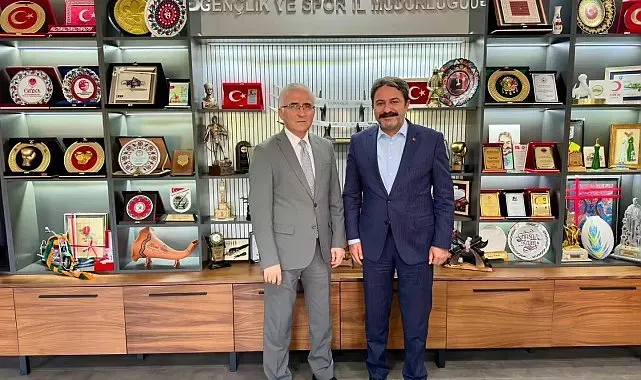 ESOGÜ Rektörü Çolak, İl Müdürü Kalın'ı ziyaret etti