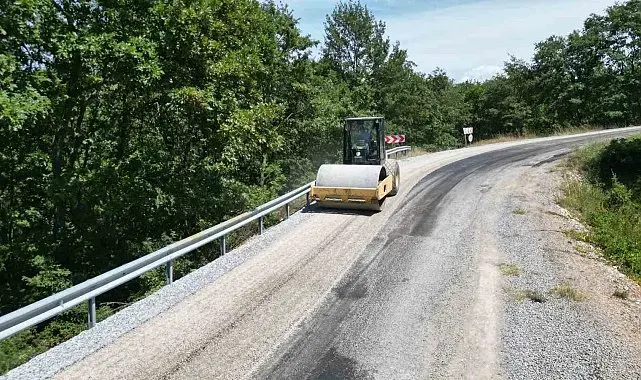 Büyükşehir'den İznik'te yollara konfor ayarı