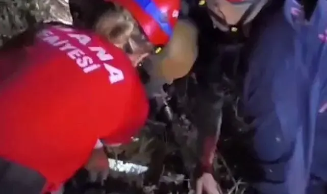 Ormanlık alanda mahsur kalan kişi ekiplerin çalışmasıyla kurtarıldı
