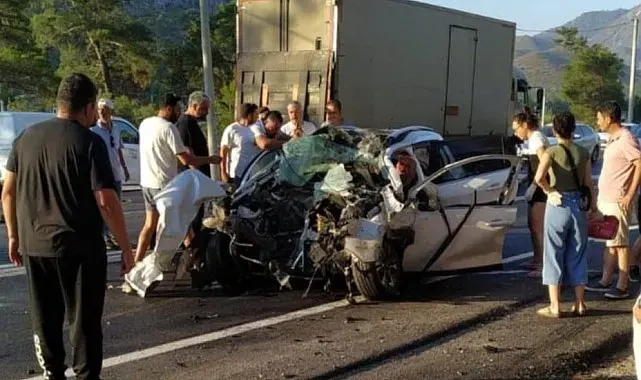 Marmaris'teki kazada 16 yaşındaki çocuk hayatını kaybetti